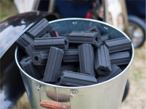 coconut charcoal briquette