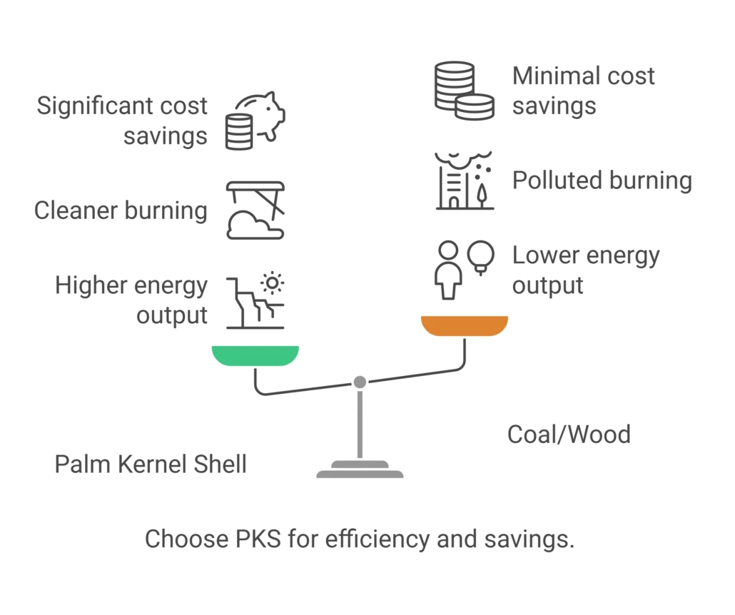 - One of the standout features of Palm Kernel Shell Malaysia is its high calorific value. visual selection